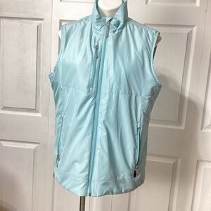 Storm Creek Mid Puff Vest Light Winter Blue XL